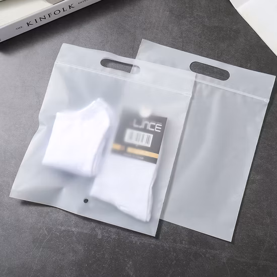 Frosted Poly Bag